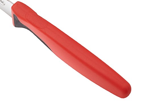 Image of Mercer Culinary Millennia Color Handle Cutlery 3 inch Slim Paring Knife Red