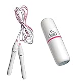 Wildbase Einstellbares Fitness-Geschwindigkeits-Sprungseil für Männer & Frauen-Übungen mit hoher Drehzahl Springseil-Boxen-Training-Springseil für Fitness-Fitnessstudio-Aerobic Weiß