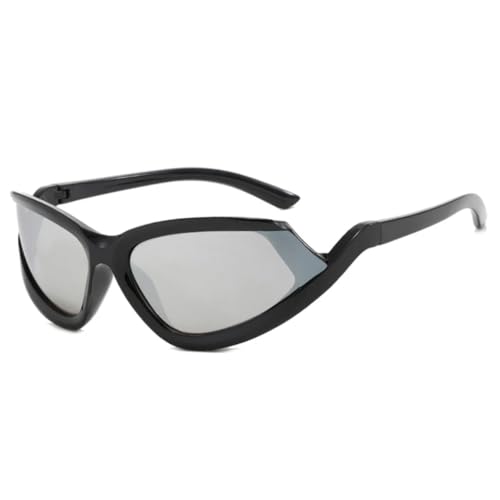 Lunettes de soleil punk rectangulaires idéales pour vos festivals en ville