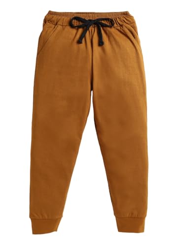 Image of Solid Color Boy's Pure Cotton Track Pant