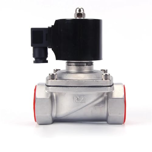 Électrovanne 1/2 normalement ouverte inox haute température eau 120V - 6