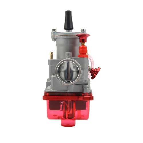 Carburateur PWK 24mm moto cross scooter dirtbike de rechange rouge avec power jet