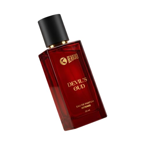 Image of Beardo Devil's Oud Eau De Parfum for Man, 50ml | Long Lasting Fragrance | Perfume For Man | Woody & Oriental | Gift For Men | Husband | Boyfriend