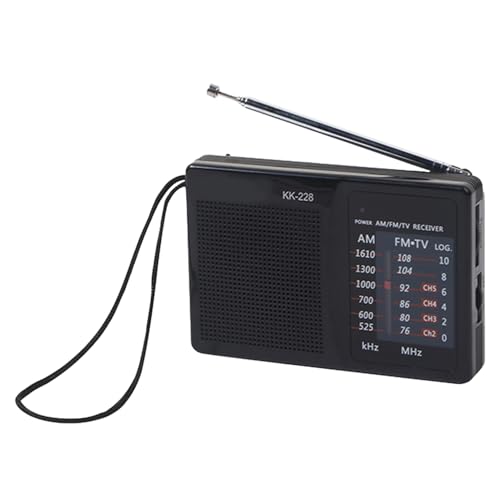 Receptor De Radio Portátil, Mini Radio FM, Am FM Portatil, Mini Digital De Bolsillo Pequeña Pilas para Viajes En El Hogar Entretenimiento Trabajo Emergencia