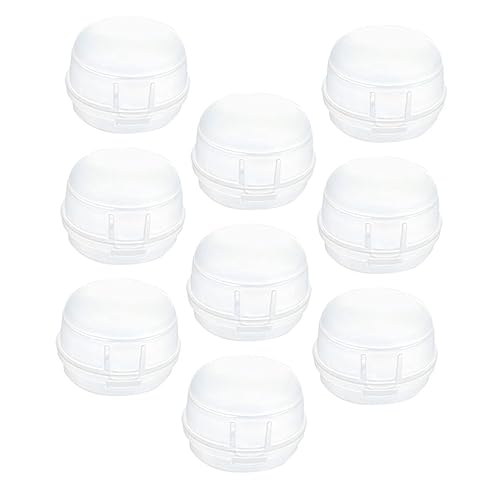 Abaodam 9pcs Kitchen Safety Guard Childproof Stove Knob Cover Pp Material Heat Resistant Easy to Install