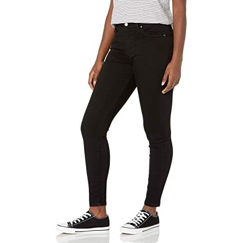 Levi’s Women’s 721 High Rise Skinny Jeans, Soft Black (Waterless), 29 Long