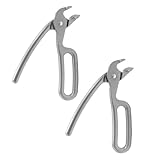 DOITOOL 2 Piezas Clip para Bandeja de Pizza Pinza Anti-escaldaduras para Hornear Herramienta para Sartenes Calientes Pinza para Bandejas de Horno Platos Calientes Unidades para Pizza de Sa
