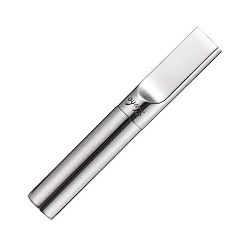 CaLeQi Porte-Cigarette pour Femmes, Type Propre, Réutilisable Uniquement pour Un Diamètre de 6 mm（Argent）