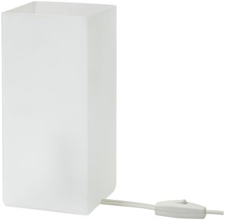 IKEA GRÖNÖ Table lamp, frosted glass white with LED bulb