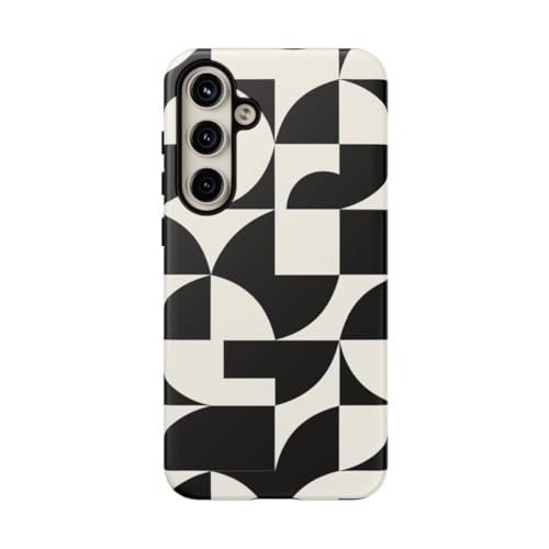 Coque rigide Samsung S24 Plus motif géométrique abstrait pour le bureau