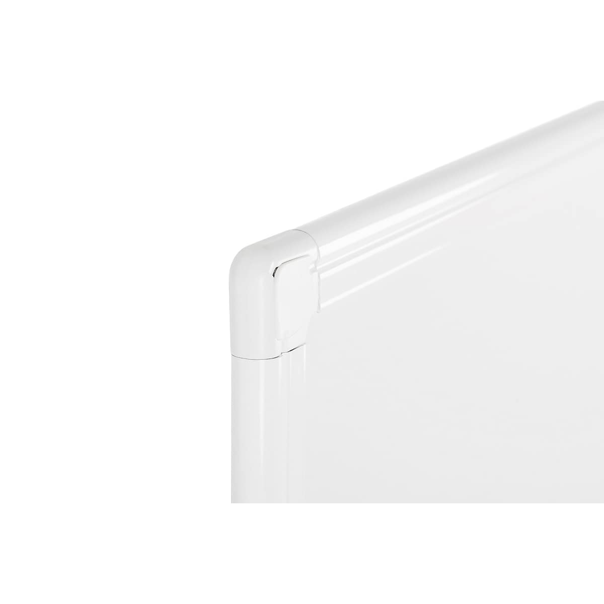 Bi-Office Lavagna Bianca Magnetica Biocote Con Protezione Anti-Microbica, Cornice In Alluminio Anodizzato Bianco, 120x90cm
