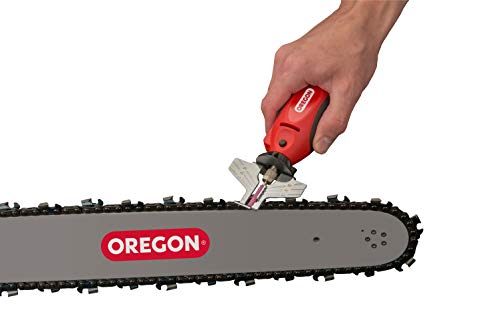 Oregon 12V Sure Sharp Electric Chainsaw Chain Grinder/Sharpener, 2-In-1 Saw Chain Sharpening & Maintenance Tool With 16′ Cable (575214),Red #TOP2