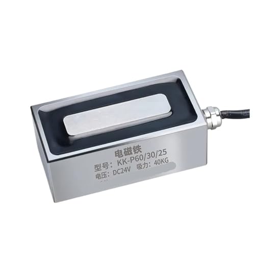 Ventouse électrique DC 24V électroaimant carré P60x30x25 charge 40kg