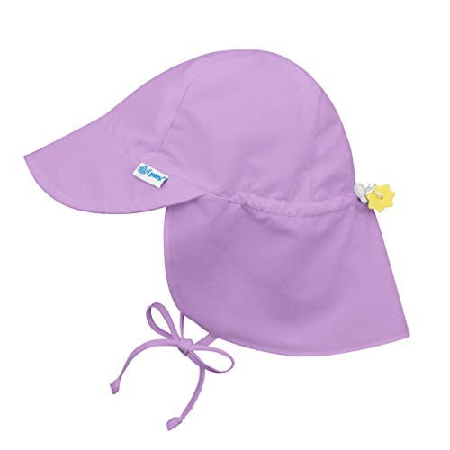 i play. Baby Flap Sun Protection Swim Hat, Lavender, 9-18 Months