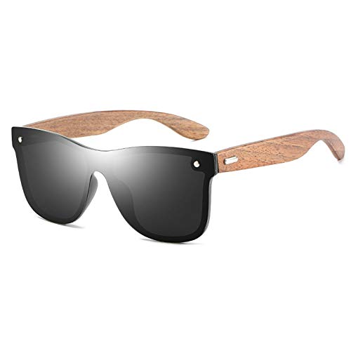 Image of willochra Polarized Wood Mirror Lens Sun Glasses for Women men drive Colorful Shades Handmade Bamboo wood sunglasses