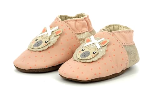 Robeez Summer ALPAGA,Zapato Layette Rose, 21/22 EU, Rosa, 21/22 EU