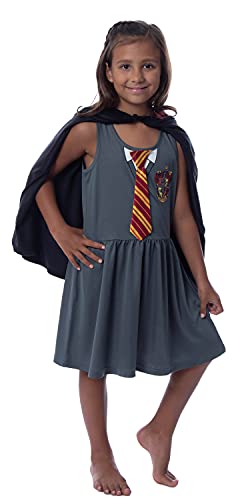 Harry Potter Girls Gryffindor House Costume Nightgown Pajama Dress (7/8)