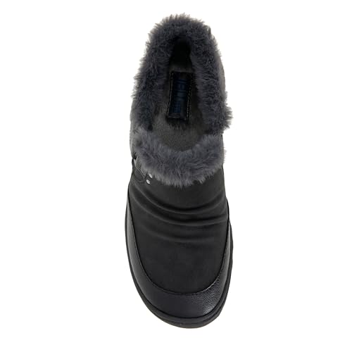 Image of JBU Women's Heather Slip On Cozy Comfortable Memory Foam APMA Accepted Walking Flat