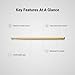 5A Drum Sticks Maple Drumsticks Wood Tip Drum Stick for Drums, Non-slip Drum Stick for Jazz Drum Electronic Drums Musical Instrument Percussion for beginners