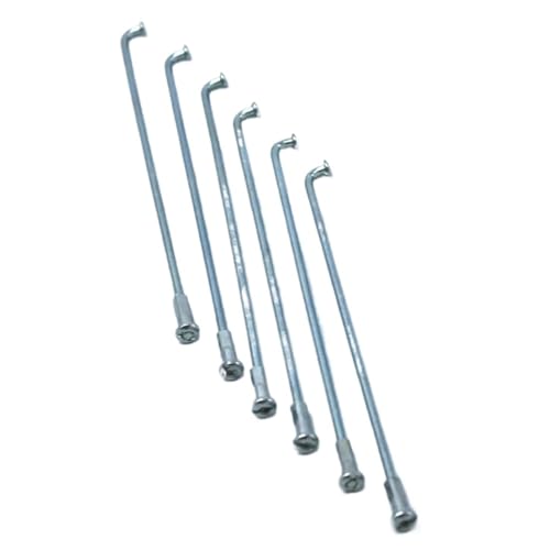 Rayons pour vélo électrique 12G 95mm en acier avec écrous pour réparation de roue arrière x37