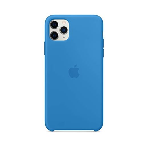 Apple Silikonskal (till iPhone 11 Pro Max) - Surfblå