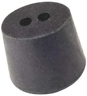 Rubber Stopper # 9, Two Hole (1 ea.)