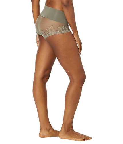 Image of SPANX SPANXsmooth Undie-tectable Lace Hi-Hipster - Comfortable Core Control - Lace Shapewear - No Visible Panty Lines