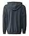 BOCOMAL FR Hoodies Idea for Summer Zipper Front 7.5oz Lightweight Grey Flame Resistant Sweatshirt（Non Fleece）