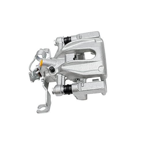 Image of Detroit Axle - Rear Brake Kit for Ford Taurus X Five Hundred Freestyle Mercury Montego Sable, Drilled & Slotted Disc Brake Rotors Brake Caliper Replacement