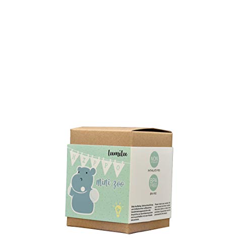 Reer Lumilu Mini Zoo Hippo, luce notturna a forma