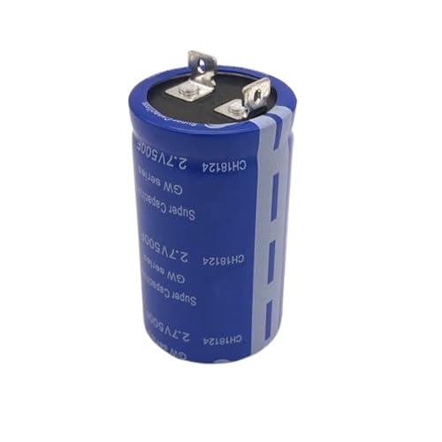Condensateur 2.7V 500F CAALO Super Faratara à angle fixe plat pour circuits
