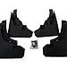 Car Mudflaps Front Rear Mudguards Splash Guards Fender Accessories Compatible for Toyota RAV4 RAV 4 2019-2024