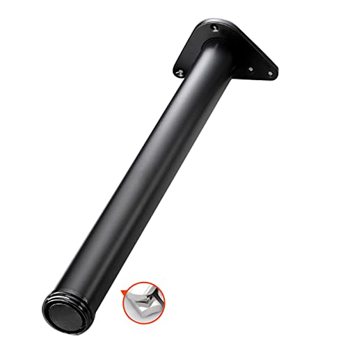 Pieds de table de bar réglables de 300 mm de hauteur avec pieds réglables de 60 mm de diamètre, idéal pour les armoires et les îlots de cuisine, design...