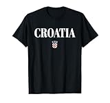 KROATIEN Flagge KROATIEN Flagge Damen Herren Kinder KROATIEN T-Shirt