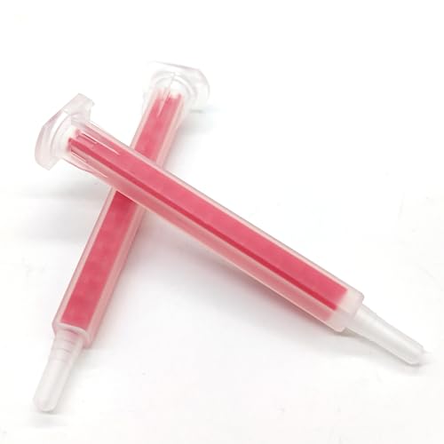 XCSJ 30Pcs Mischerdüsen 1:1 Mischdüse Mischerspitzen Kunststoffkleber Mischrohr Mischerdüse Mixtüllen Mischdüsen Statikmischer Mischertülle FMA06-16 für 2K AB-Klebestiftpistole