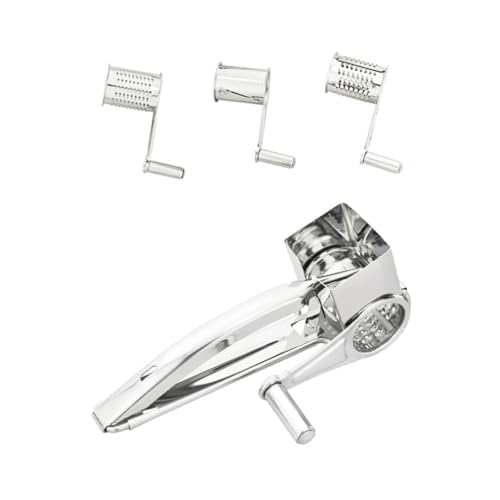 Set de 5 ralladores giratorios de acero inoxidable miniatura 1