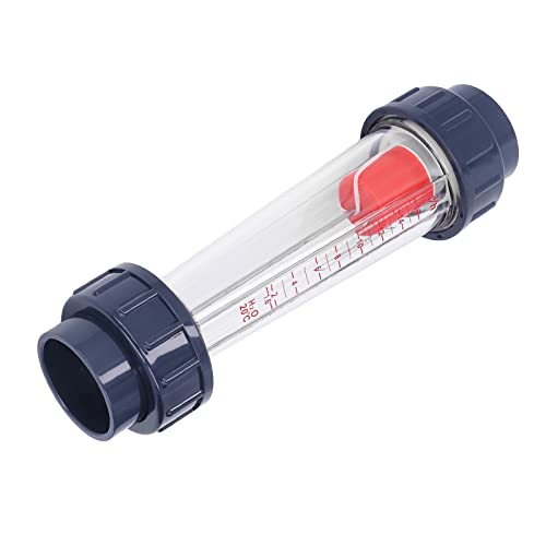 Medidor de flujo LZS-50D de alta resistencia mecánica tipo tubo con flotador de ABS 5