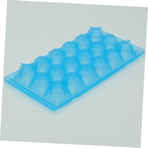 4 moldes para hielos grandes con forma de gema miniatura 2