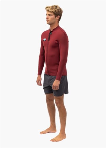 Chaqueta para buceo VISSLA Solid Sets 2Mm con cierre frontal miniatura 3