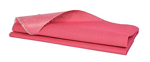Image of Laminated Pink Color Jute Fabric, 48 INCH Width ONE MTR Packing, Used for Making Jute Bags, Art & Craft,Home DECORE, Matting