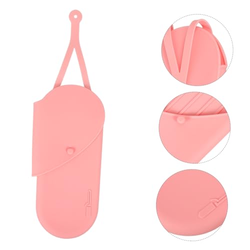 Bolsa de almacenamiento de silicona para planchas de pelo y rizadores, organizador portátil para herramientas de peinado miniatura 7