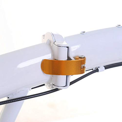 Vouwfiets, Heren Dames Vouwfiets + 20 in City Vouwbare Mini Compacte Fiets Urban Commuter Adult Cruiser Bike - Afbeelding 5