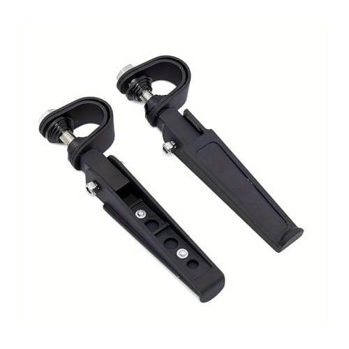 Repose-pieds moto antidérapants en aluminium CNC pour une conduite stable sur route