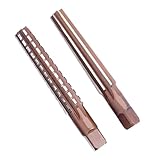 2 Stück MT0/MT1/MT2/MT3/MT4/MT5 Set Handreibahle Finishing Schruppen Fräser Werkzeug(MT3)