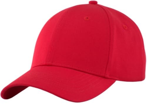 Image of TSSGBL Classic Plain Baseball Cap, Small /M-L /XL-3XL Big Head Fit, Unisex Adjustable Cotton Structured Golf Dad Hat