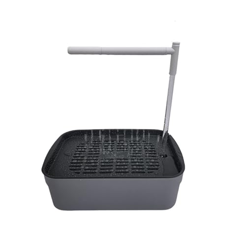 Bañera para jaula de pájaros que soluciona la limpieza del plumaje con ducha USB 2
