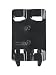Safariland 6004-24 MLS15 and MOLLE Plate Locking System (Black)
