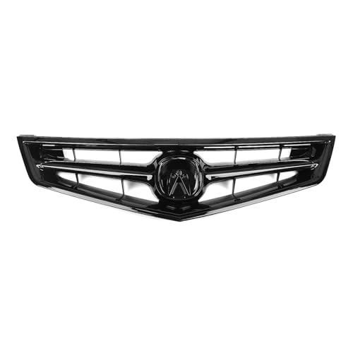 Grille de calandre noire pour Acura TSX 2006-2008 de style course