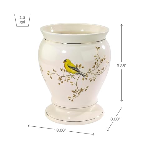 Avanti Linens - Wastebasket, Bathroom Trash Can for Bedroom, Office & Bath image 4