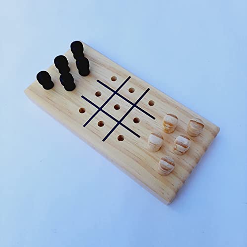 Jogo da Velha em madeira